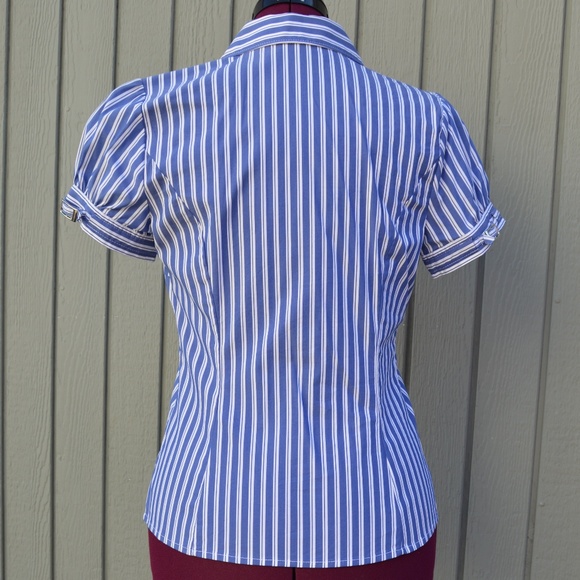 Express Striped Button-up - Picture 3 of 6